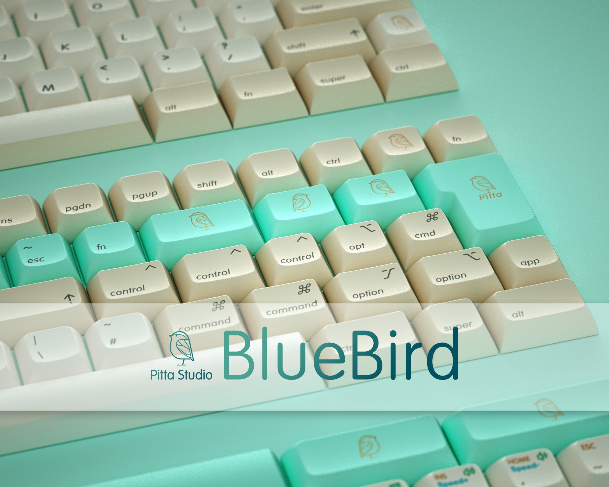 Blue Bird DSA Keycaps