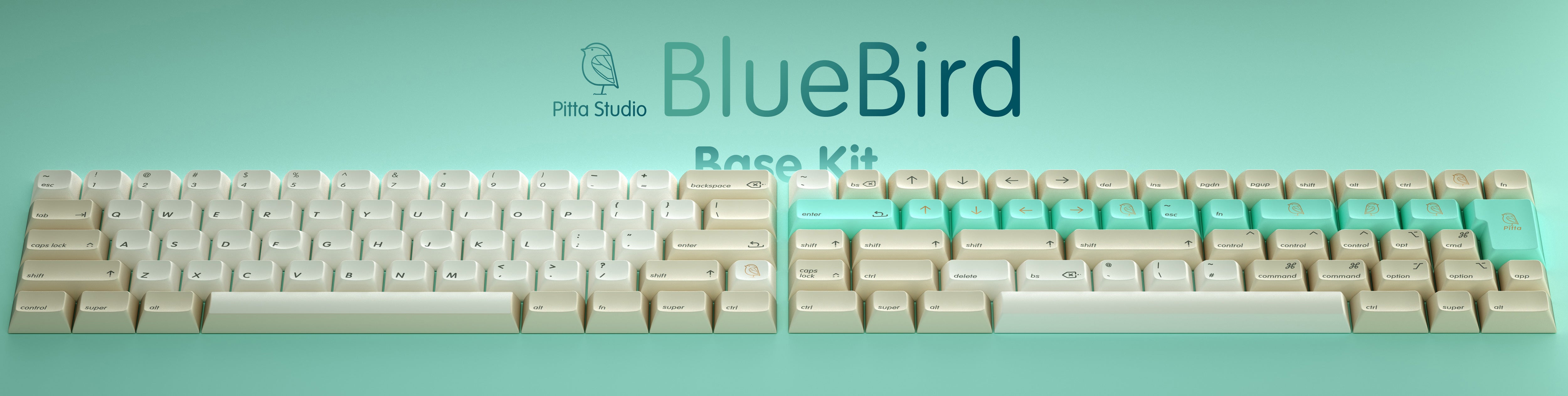 Blue Bird DSA Keycaps
